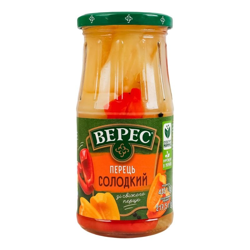 Перець солодкий Верес с/б 435г
